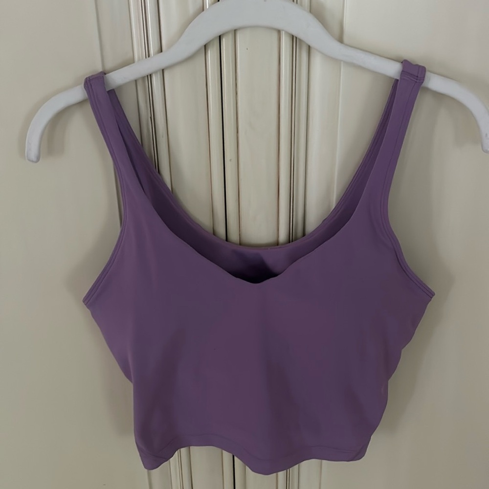 Lululemon align tank. Lavender. Size 8